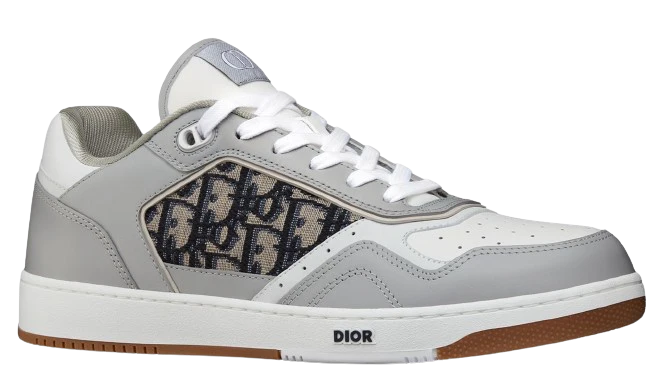 B27 Low-Top Grey Oblique