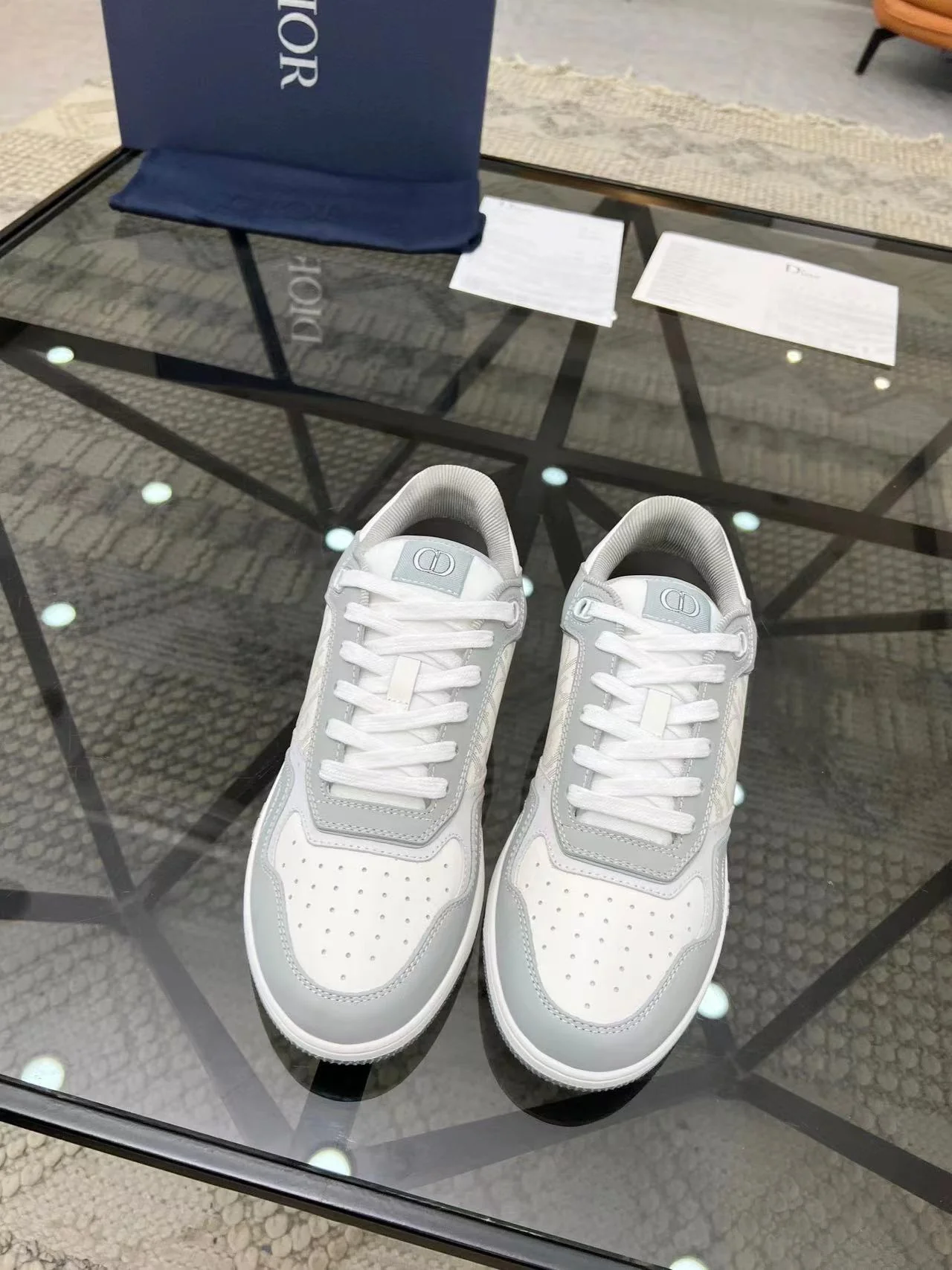 B27 Low-Top Grey White - Image 4