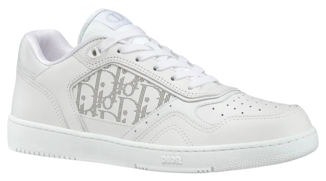 B27 Low-Top White on White