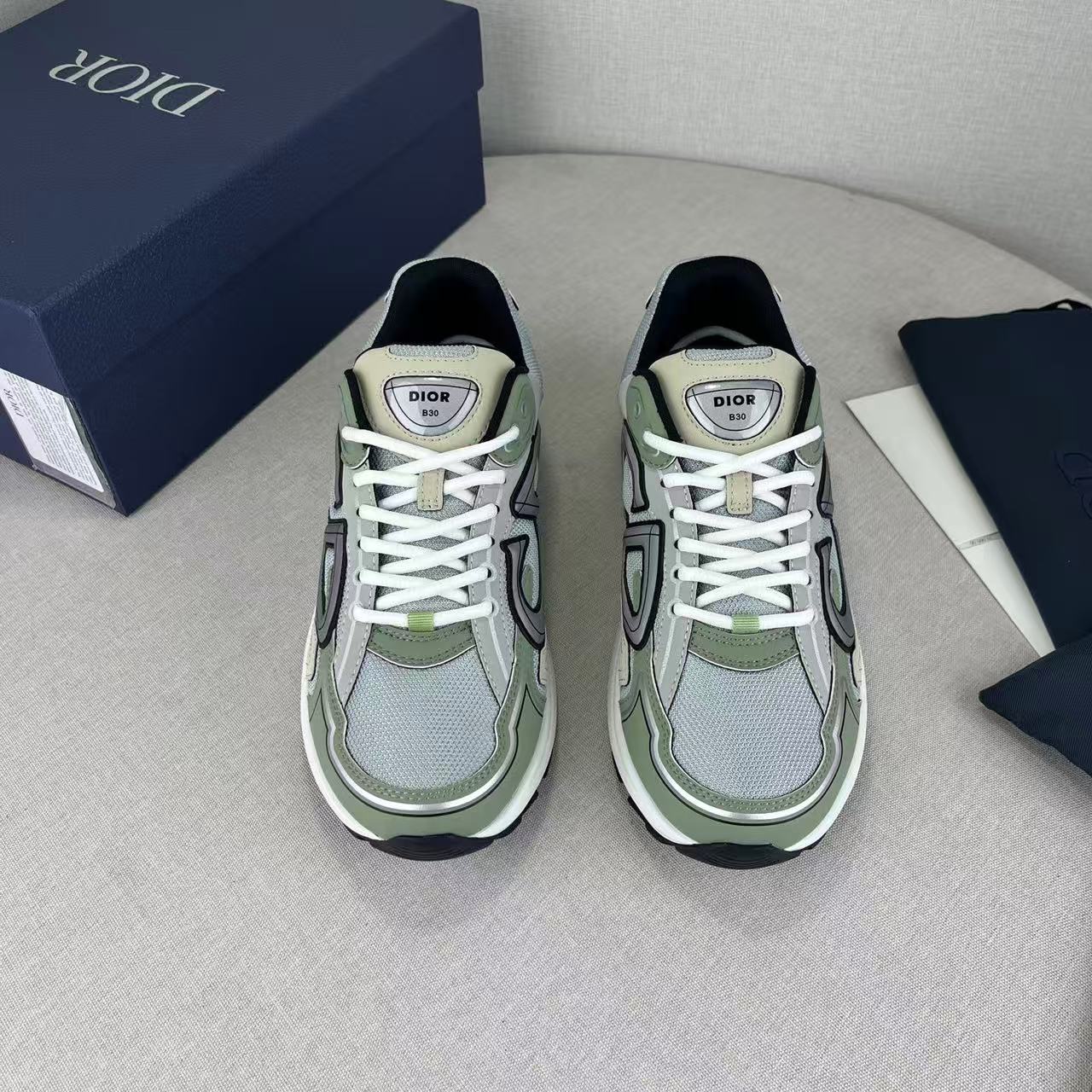 B30 Grey on Cedar Green Mesh - Image 8