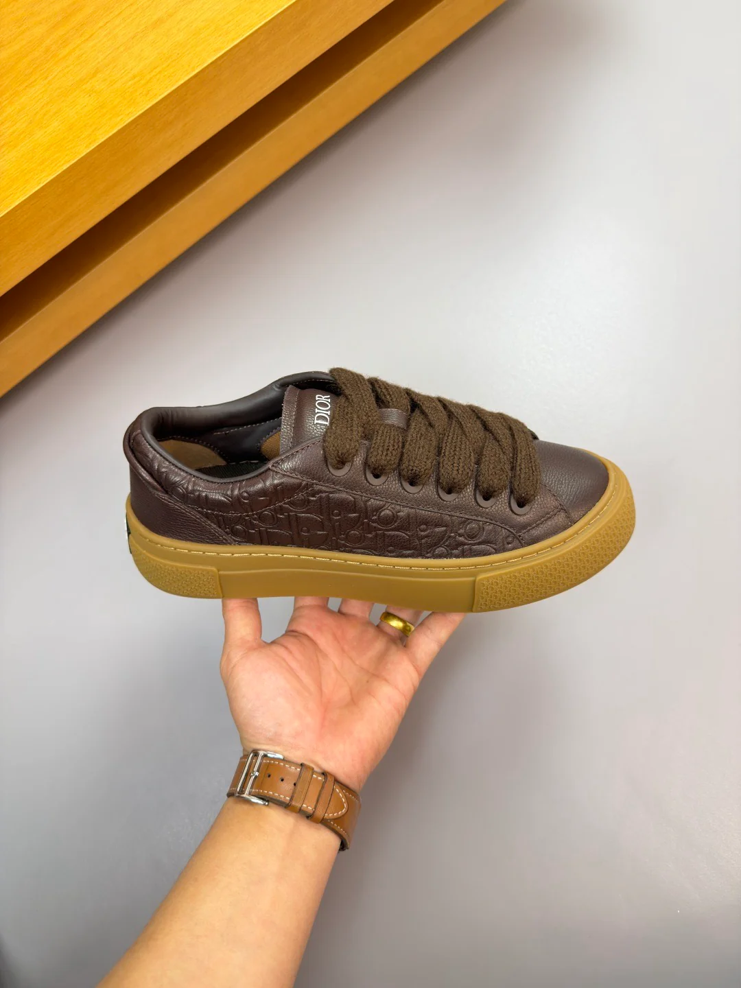 B33 Spin Sneaker Cognac - Image 5