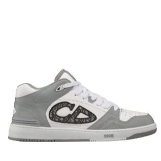 B57 Mid-Top Grey Oblique