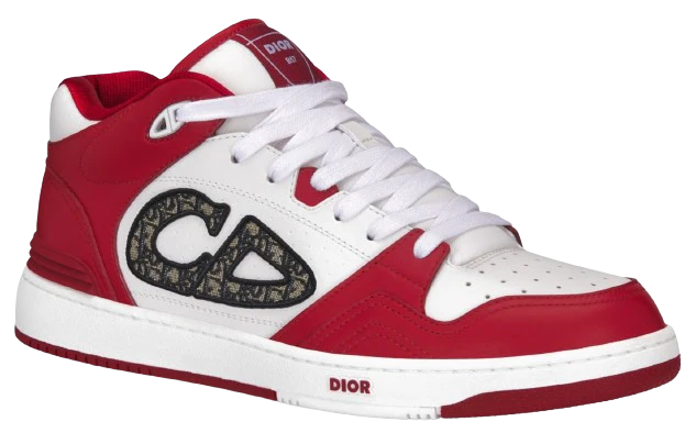 B57 Mid-Top Red and White