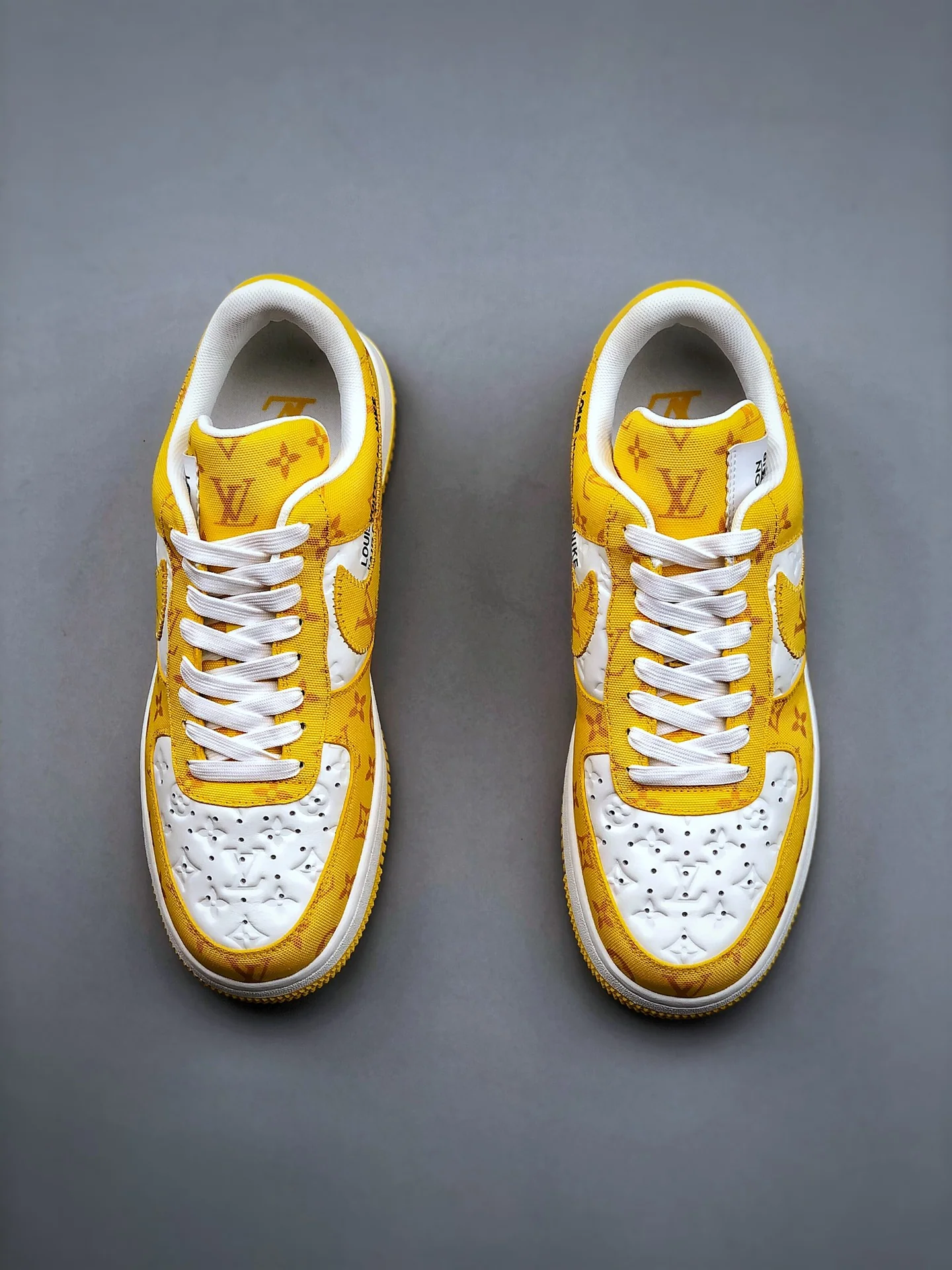 AF1 x OW by Virgil - Yellow Customs - Image 7