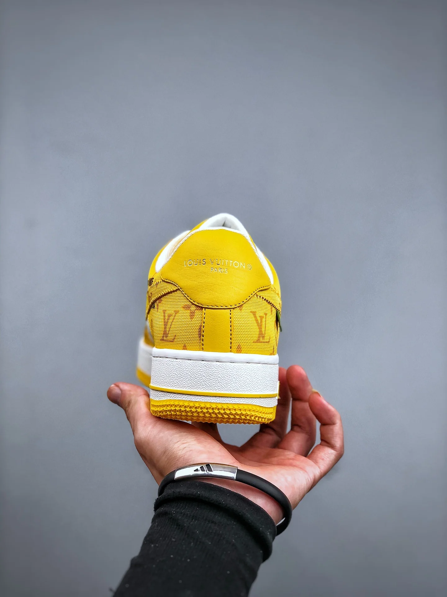 AF1 x OW by Virgil - Yellow Customs - Image 8