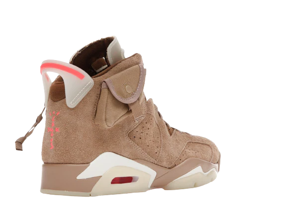 AJ6 X Travis Scott British Khaki - Image 5