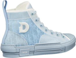 B23 High Top Logo Oblique Light Blue Monogram - Image 2