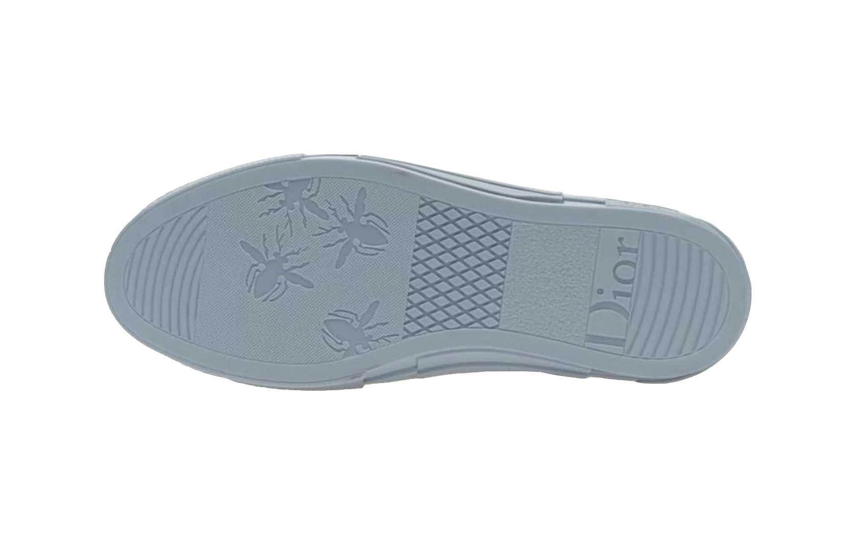 B23 High Top Logo Oblique Light Blue Monogram - Image 4