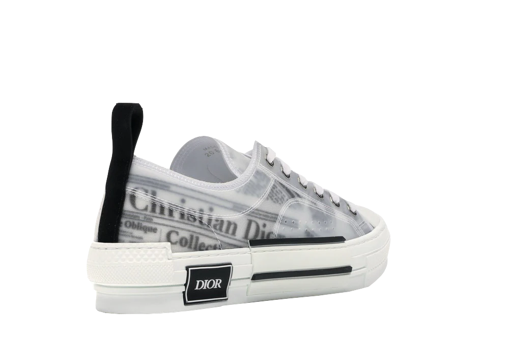 B23 Low Top Logo Oblique Newspaper Monogram - Image 4