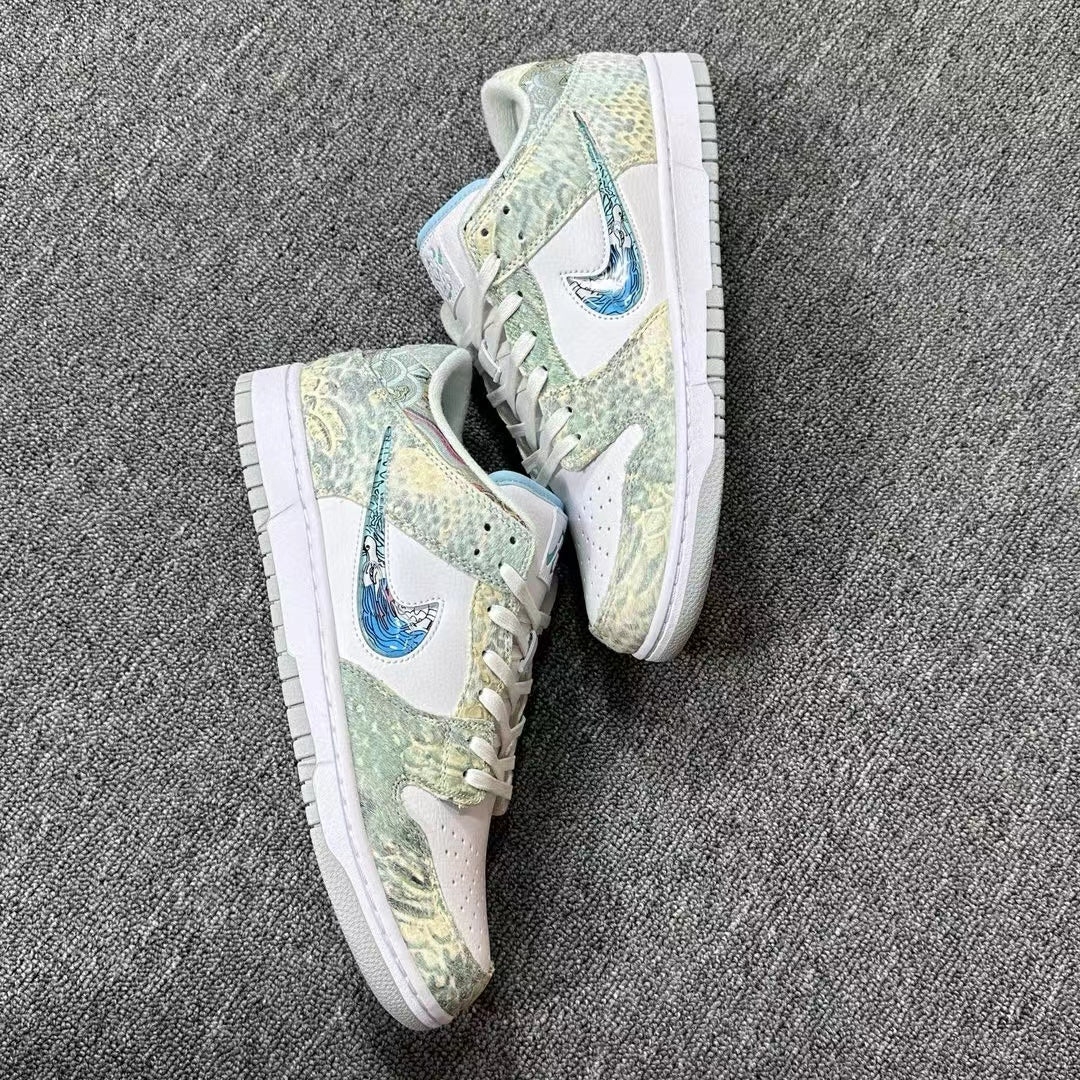 Dunk Low Steam Puppet White Green - Image 7