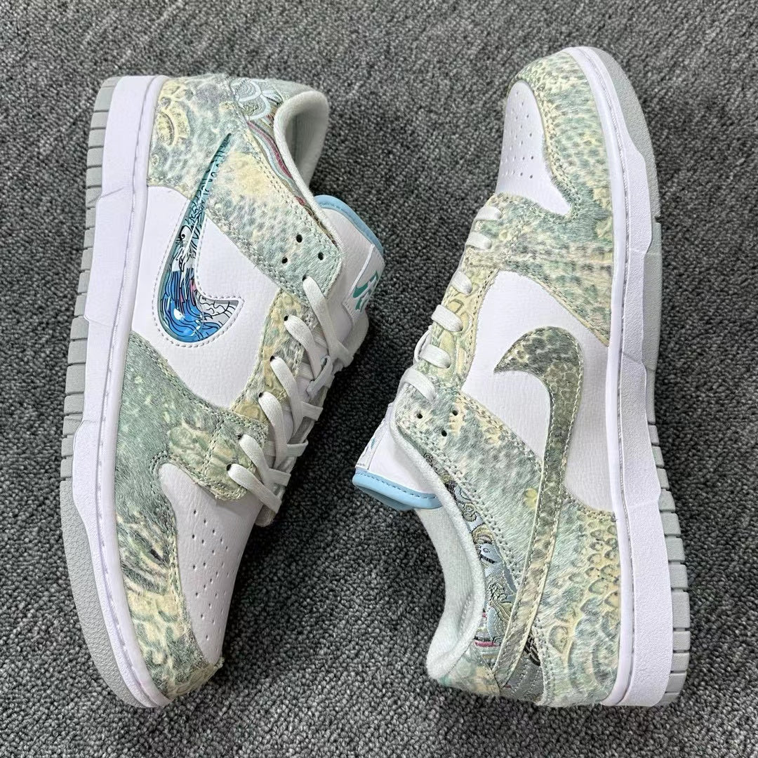 Dunk Low Steam Puppet White Green - Image 8