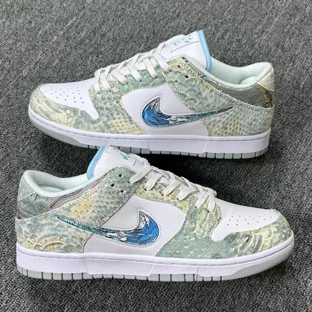 Dunk Low Steam Puppet White Green - Image 9