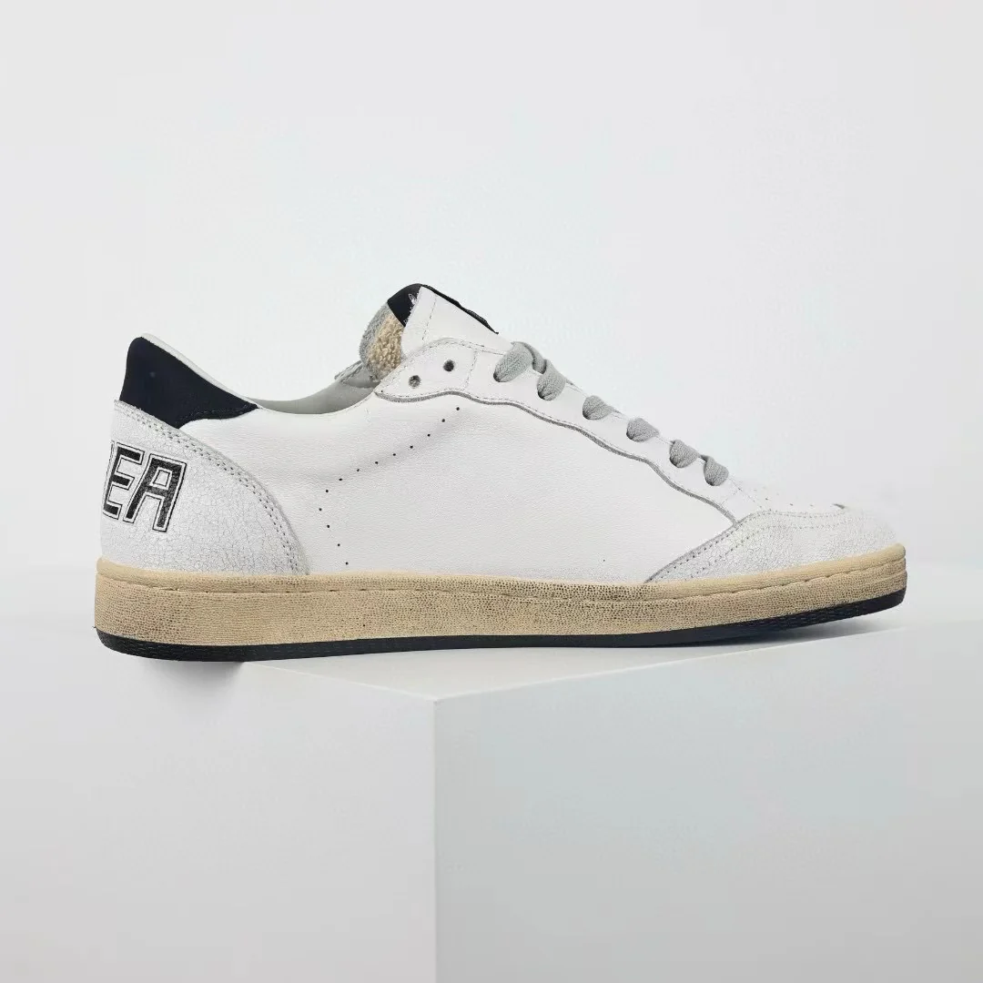 Golden Goose Ball-Star Black Star Black Heel Tab White - Image 8