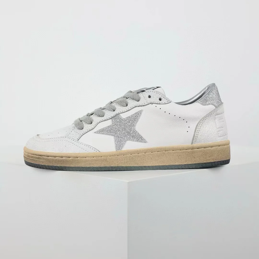 Golden Goose Ball-Star Glitter Star Glitter Heel Tab - Image 10