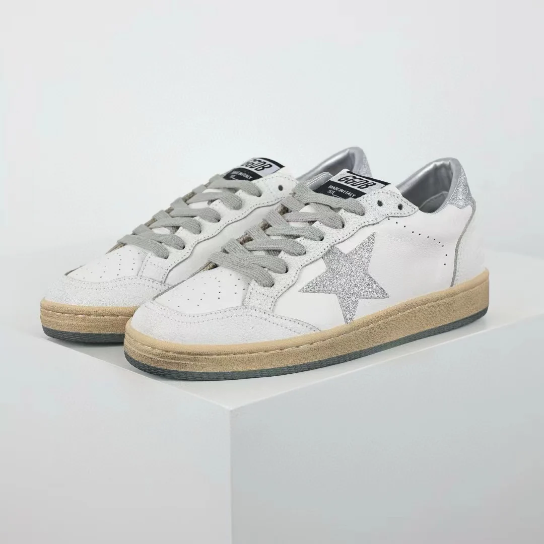Golden Goose Ball-Star Glitter Star Glitter Heel Tab - Image 3