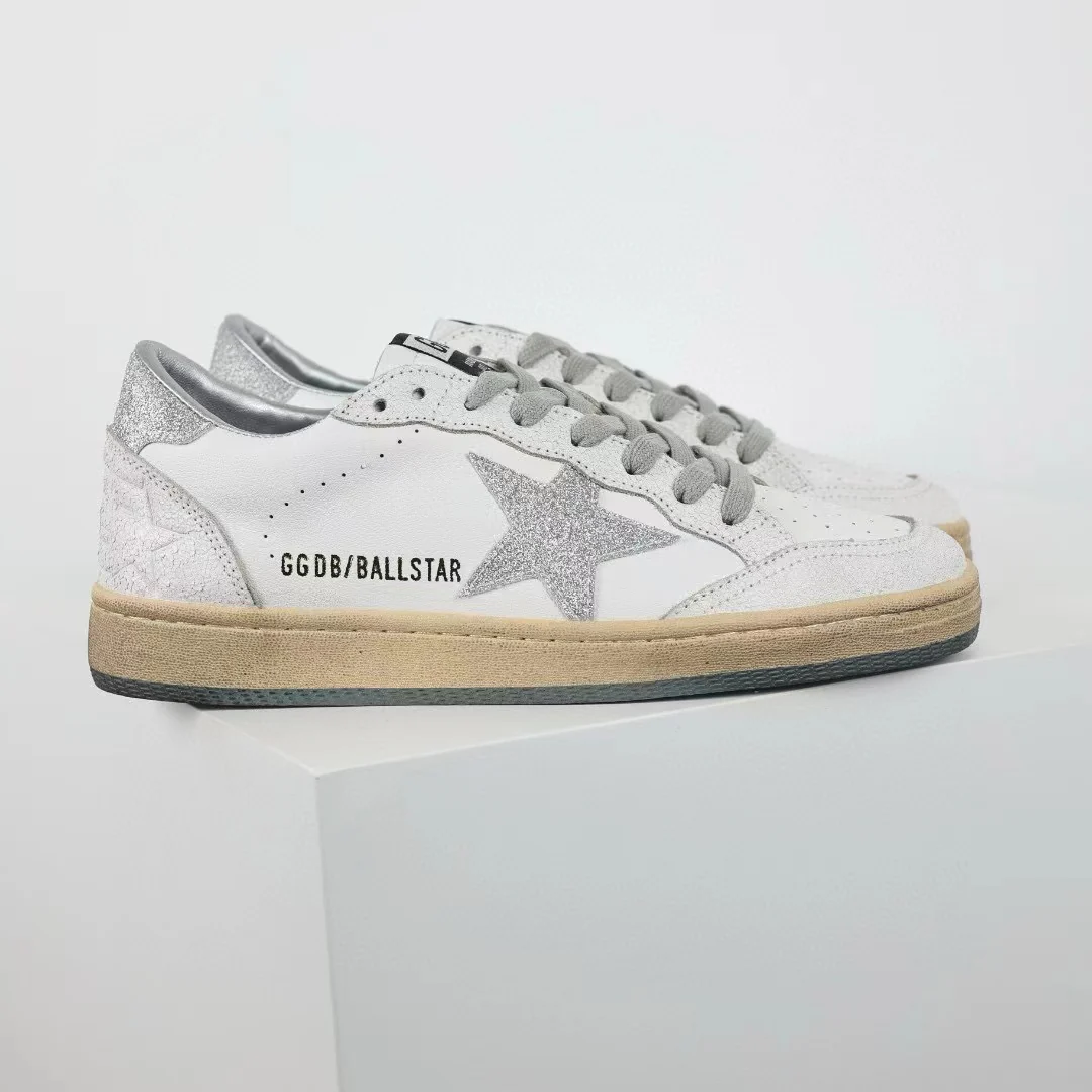 Golden Goose Ball-Star Glitter Star Glitter Heel Tab - Image 4