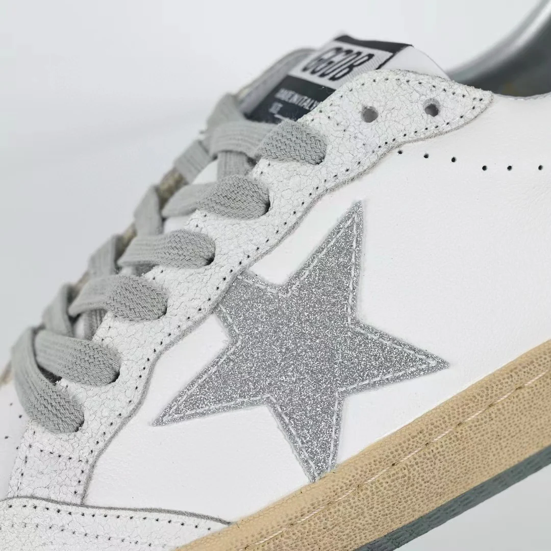 Golden Goose Ball-Star Glitter Star Glitter Heel Tab - Image 7
