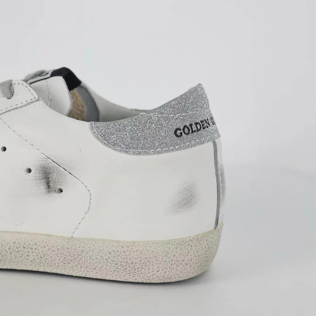 Golden Goose Ball-Star Glitter Star Glitter Heel Tab - Image 6