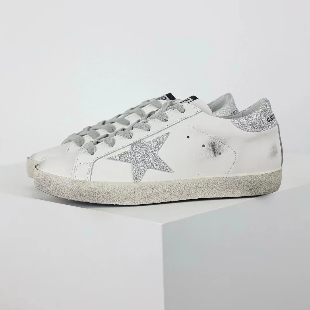 Golden Goose Ball-Star Glitter Star Glitter Heel Tab - Image 9