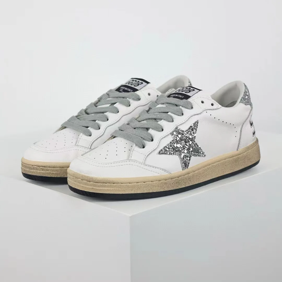 Golden Goose Ball-Star Glitter Star Glitter Heel Tab - Image 3