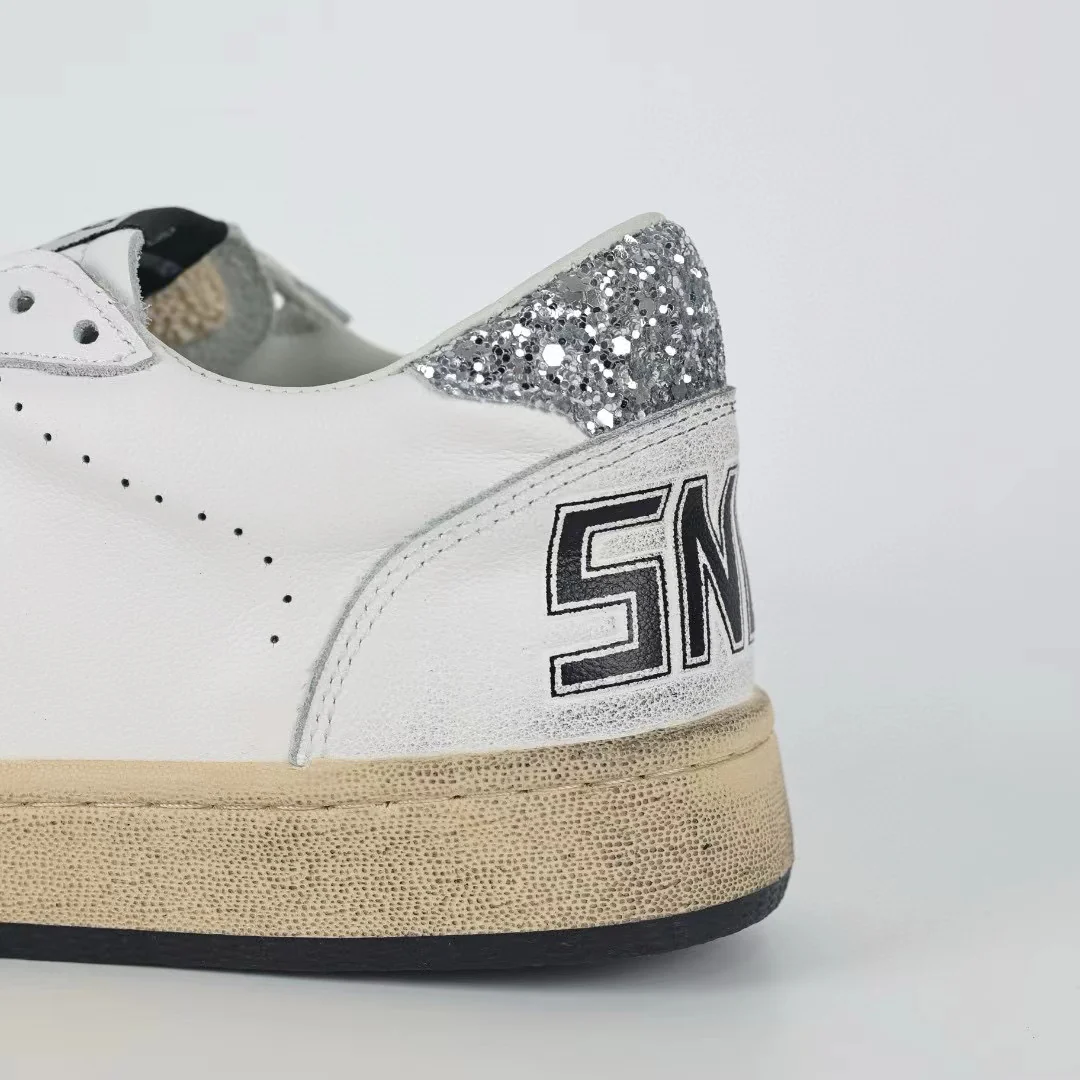 Golden Goose Ball-Star Glitter Star Glitter Heel Tab - Image 5