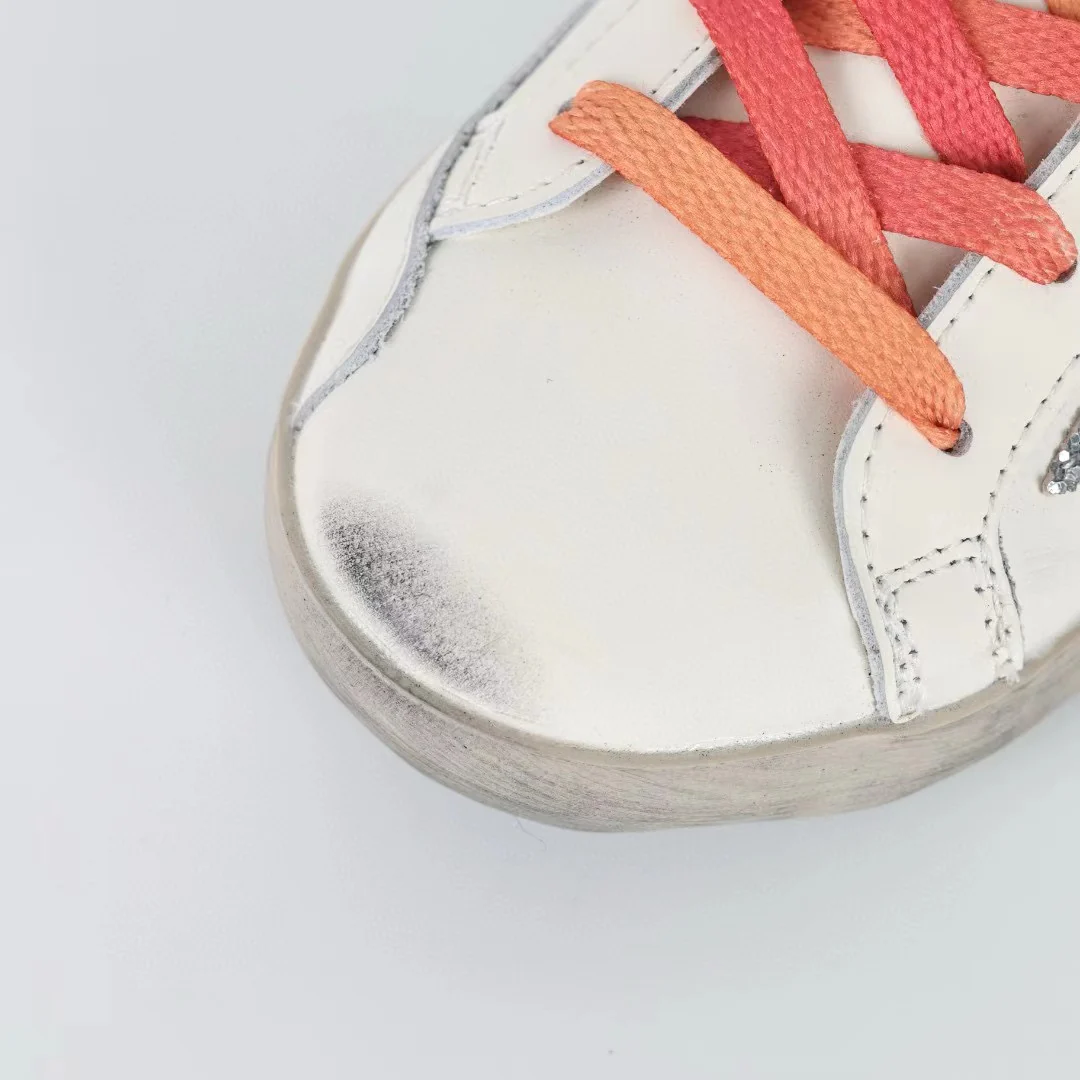 Golden Goose Ball-Star Glitter Star Silver Heel Tab - Image 6