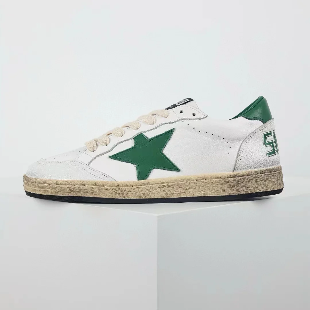 Golden Goose Ball-Star Green Star Green Heel Tab - Image 10