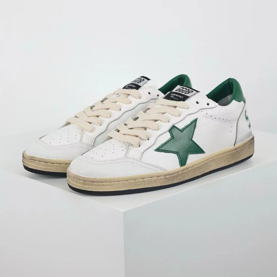 Golden Goose Ball-Star Green Star Green Heel Tab - Image 3