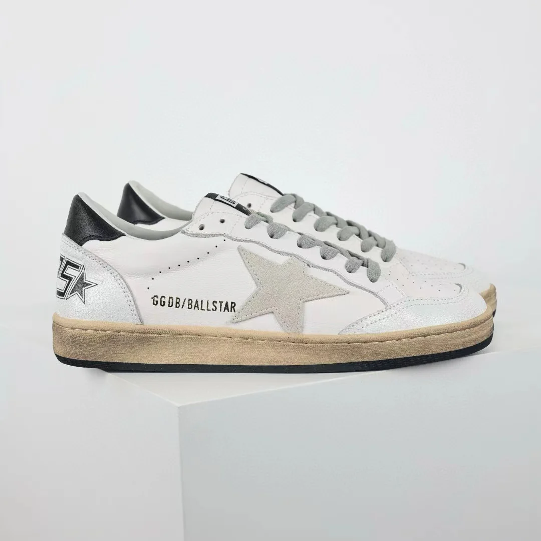 Golden Goose Ball-Star Suede Star Black Heel Tab - Image 4