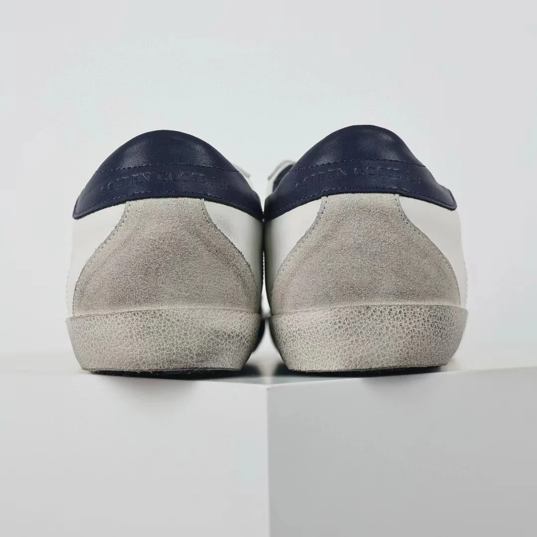 Golden Goose Ball-Star Suede Star Blue Heel Tab - Image 2