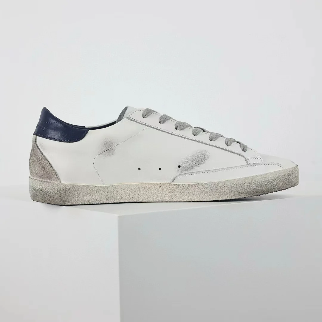 Golden Goose Ball-Star Suede Star Blue Heel Tab - Image 3