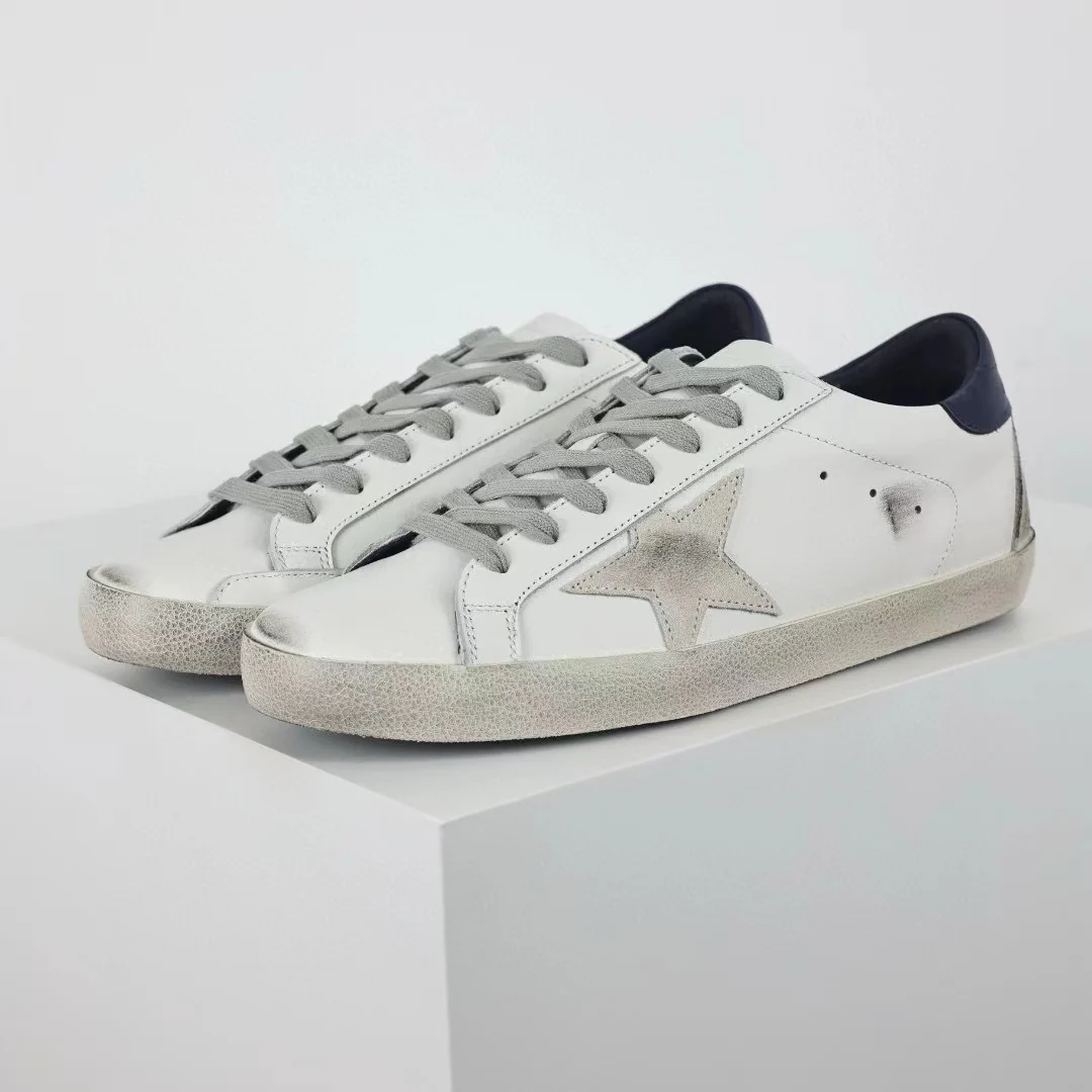Golden Goose Ball-Star Suede Star Blue Heel Tab - Image 8