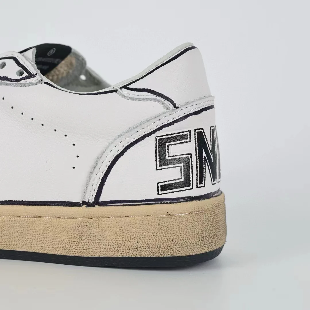 Golden Goose Ball-Star White Grafitti Star White Heel Tab #BEYONDESIRE - Image 5