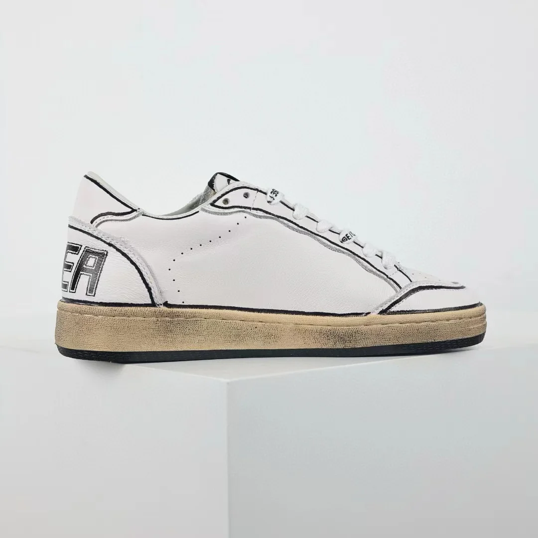Golden Goose Ball-Star White Grafitti Star White Heel Tab #BEYONDESIRE - Image 8