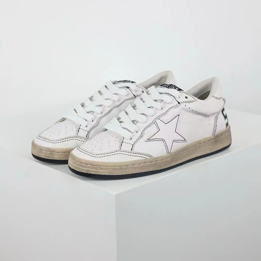 Golden Goose Ball-Star White Star White Heel Tab - Image 3