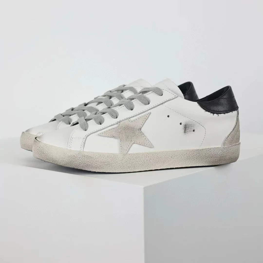 Golden Goose Super-Star Suede Star Black Heel Tab Blackout - Image 2