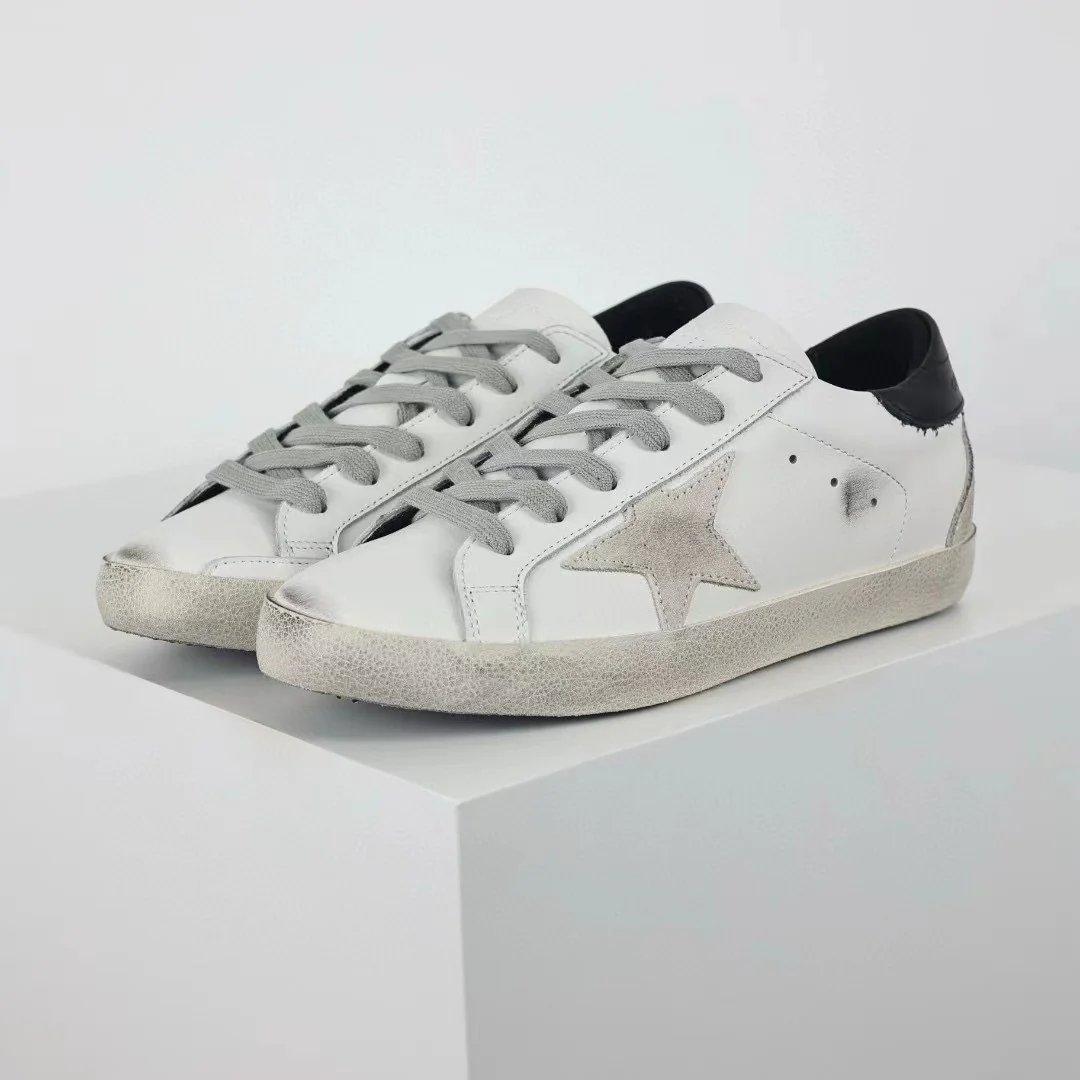 Golden Goose Super-Star Suede Star Black Heel Tab Blackout - Image 3