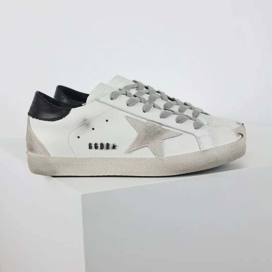 Golden Goose Super-Star Suede Star Black Heel Tab Blackout - Image 4