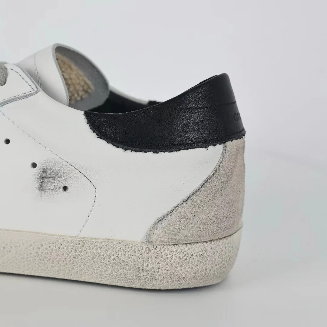 Golden Goose Super-Star Suede Star Black Heel Tab Blackout - Image 5