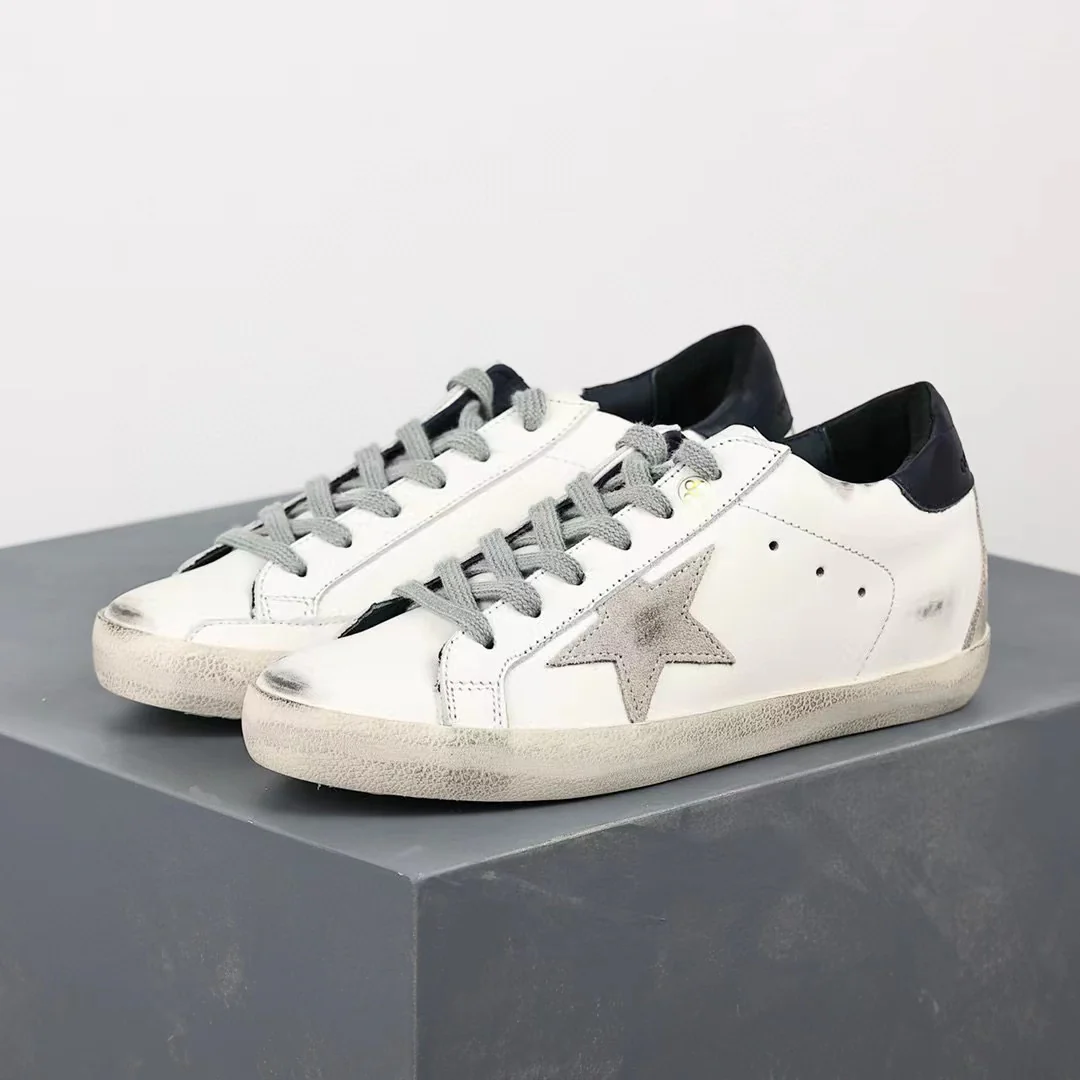 Golden Goose Super-Star Suede Star Black Matte Heel Tab - Image 3