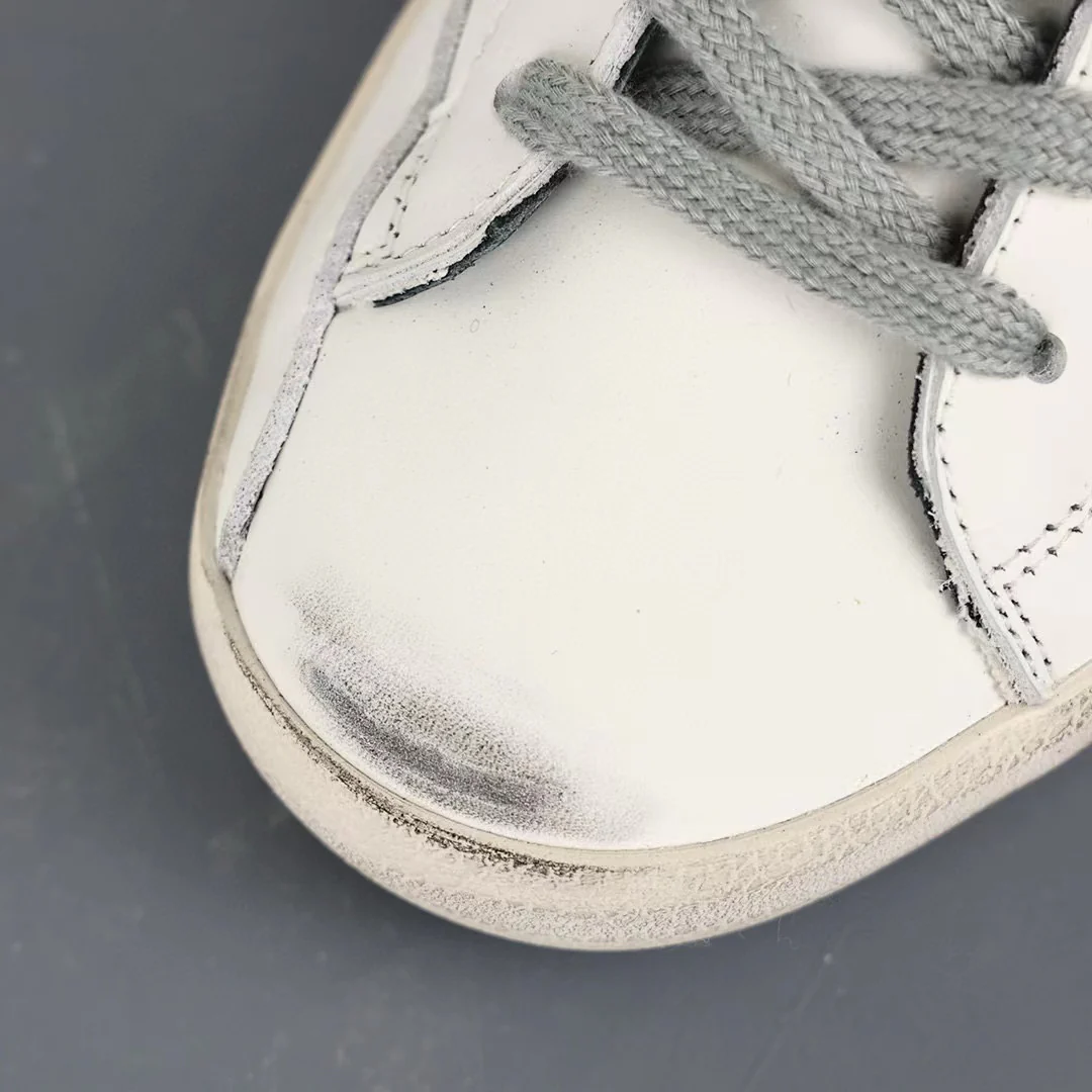 Golden Goose Super-Star Suede Star Black Matte Heel Tab - Image 6