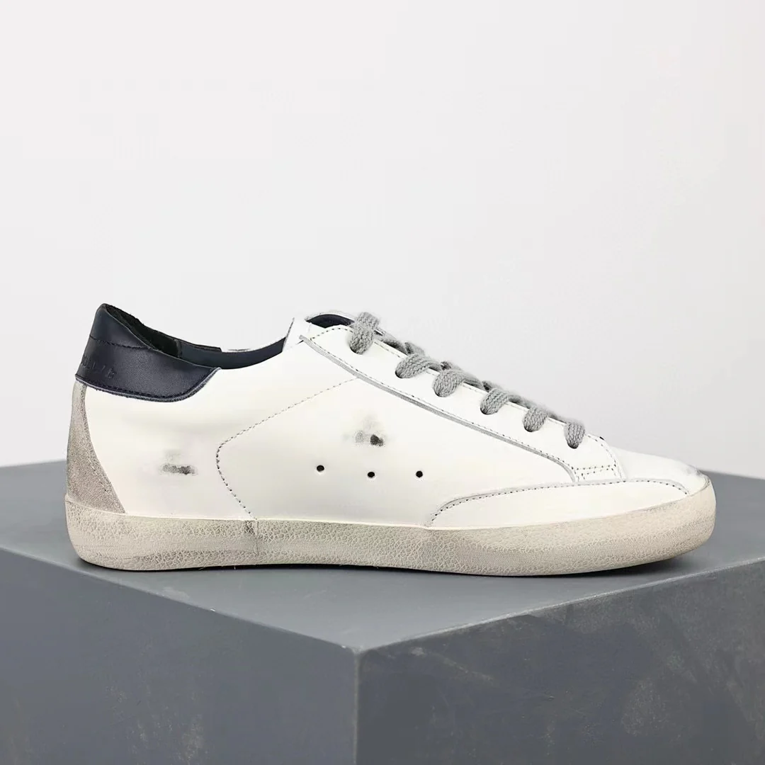 Golden Goose Super-Star Suede Star Black Matte Heel Tab - Image 8