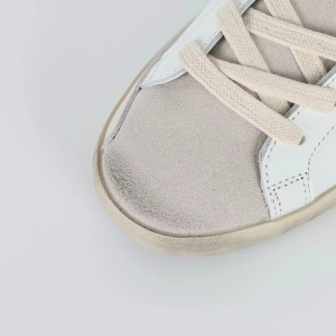Golden Goose Super-Star Suede Star Glitter Heel Tab - Image 6