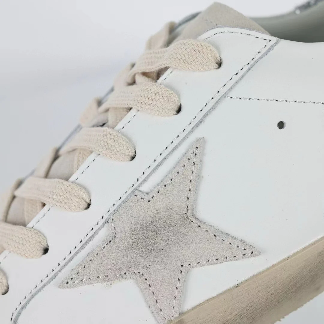 Golden Goose Super-Star Suede Star Glitter Heel Tab - Image 7