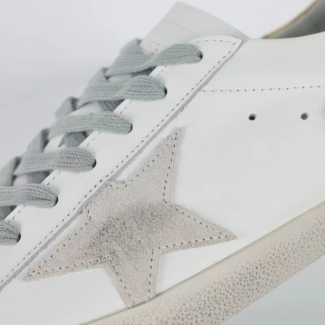 Golden Goose Super-Star Suede Star Gold Heel Tab - Image 7