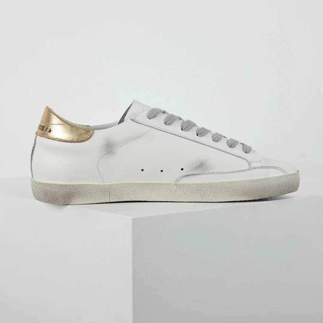 Golden Goose Super-Star Suede Star Gold Heel Tab - Image 8