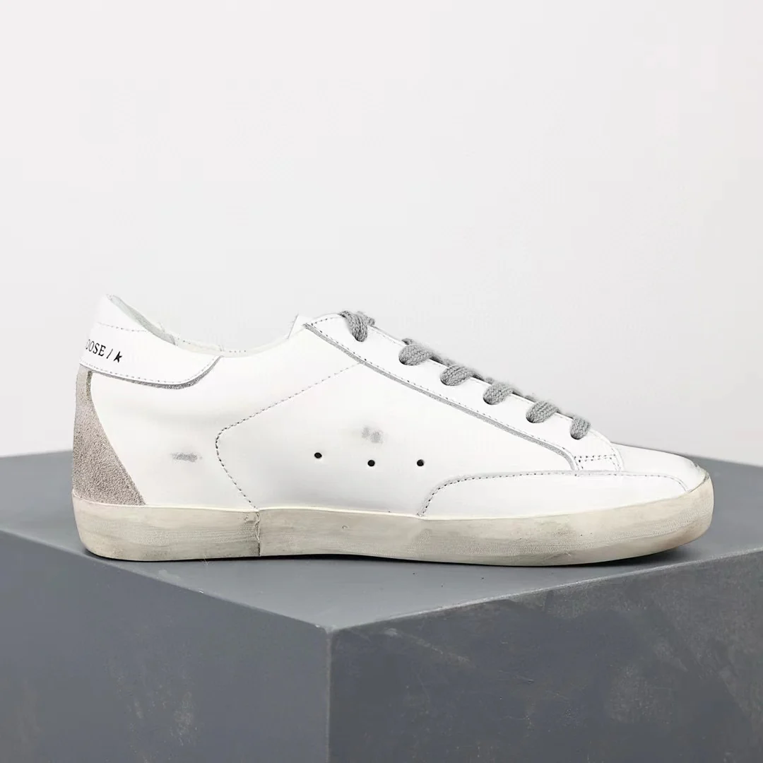 Golden Goose Super-Star Suede Star White Heel Tab - Image 8
