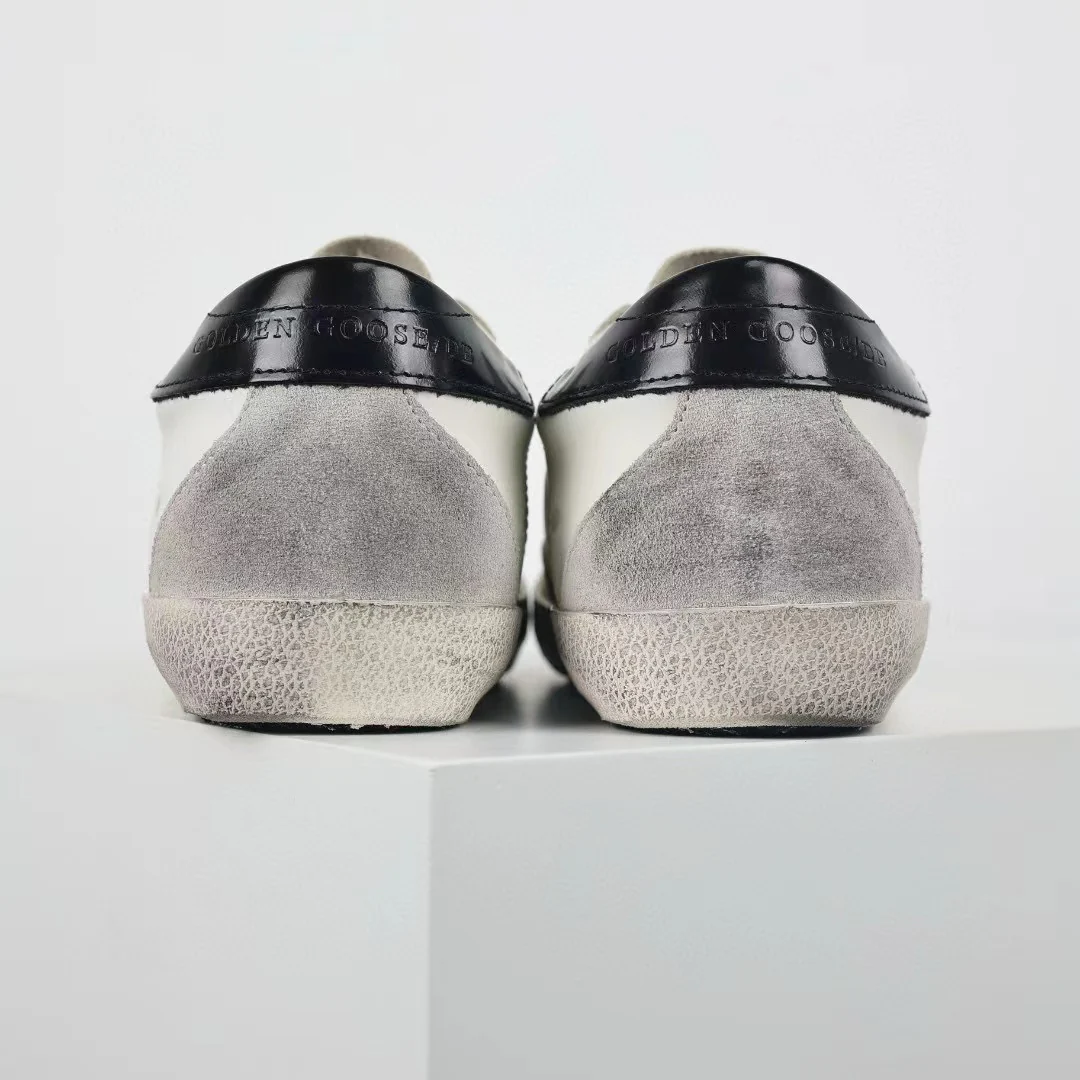 Golden Goose Super-Star Suede Star Black Heel Tab - Image 9