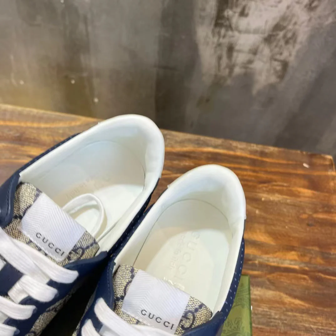 Gucci GG Sneaker Beige & Blue - Image 7