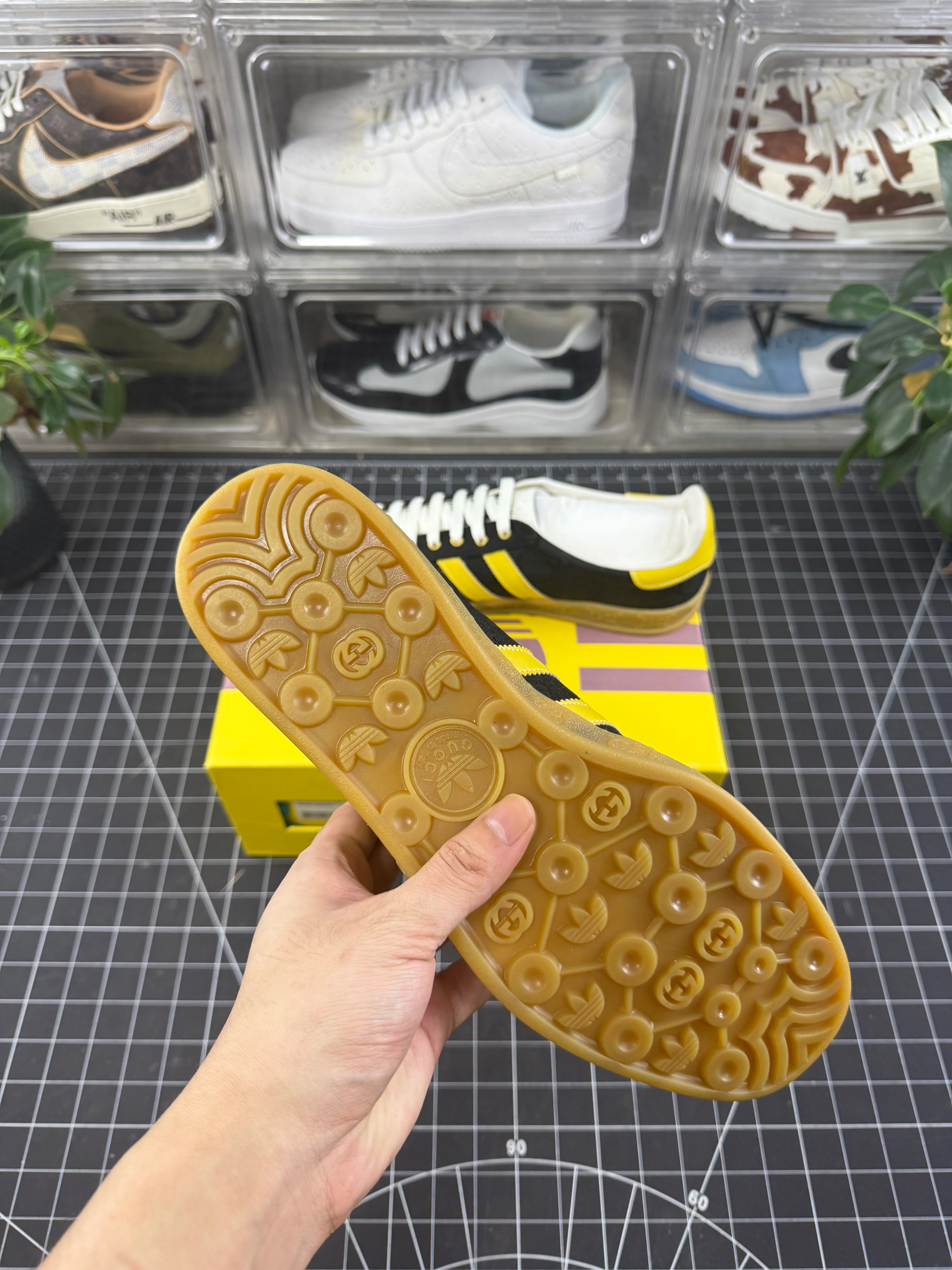 Gucci x Gazelle Black GG Monogram - Image 2